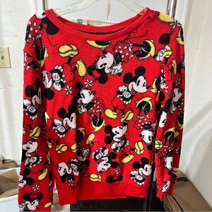 Disney Red Mickey Mouse Pajama set